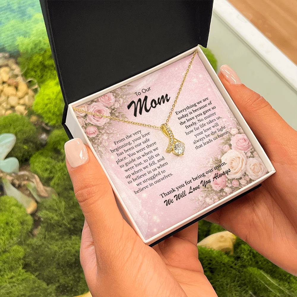 Gift for Mom β Thank You for Everything π | Necklace from Family