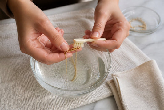 How to Clean a Personalized Gold Necklace