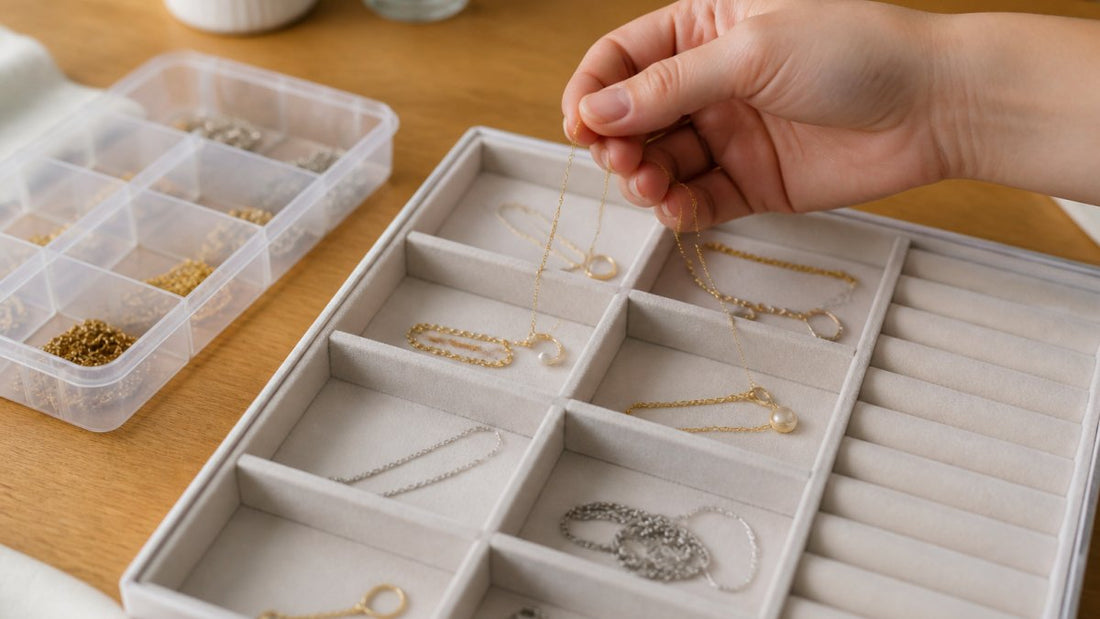 How to Store Delicate Necklaces to Prevent Tangling