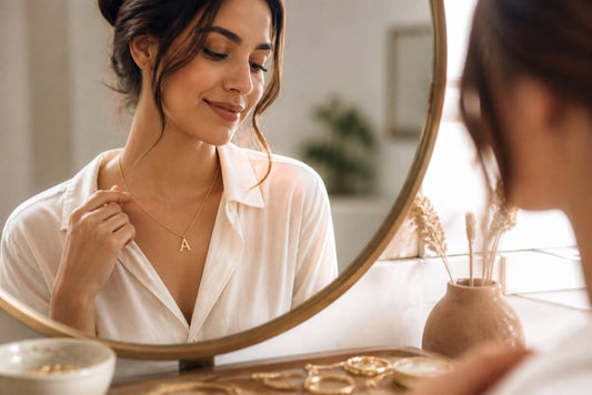 Personalized Initial Necklace Styling Guide for Women