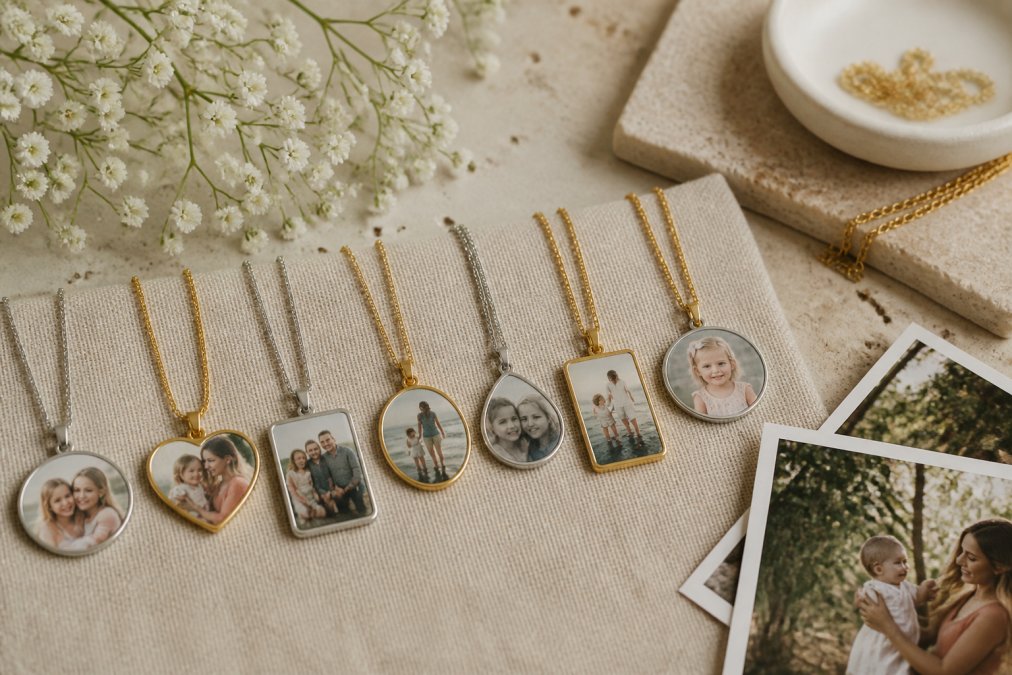 Personalized Photo Necklace Ideas for Her: 7 Sentimental Picks
