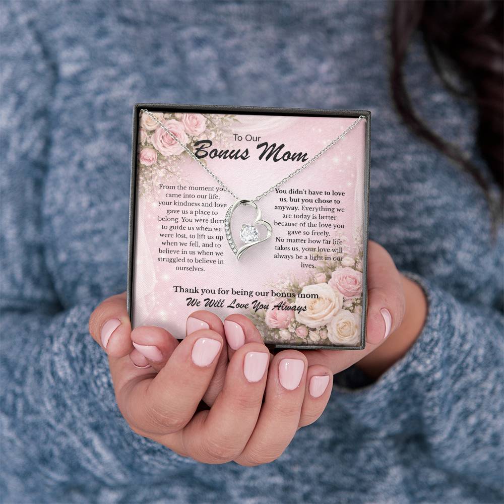 To My Bonus Mom – Thank You for Loving Me as Your Own 💖 | Sentimental Gift