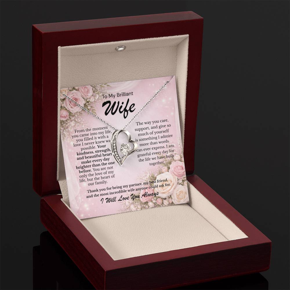 To My Brilliant Wife – I’m So Lucky to Have You 💖 | Romantic Gift