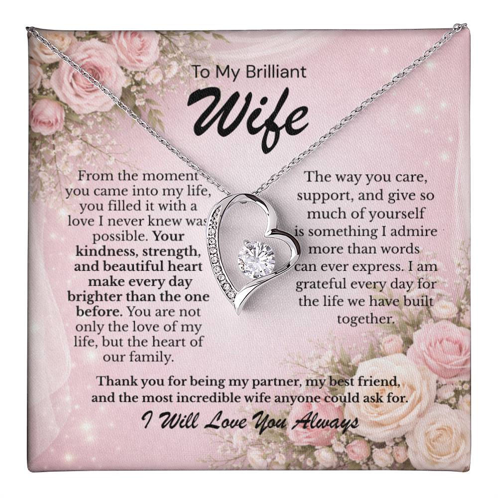 To My Brilliant Wife – I’m So Lucky to Have You 💖 | Romantic Gift
