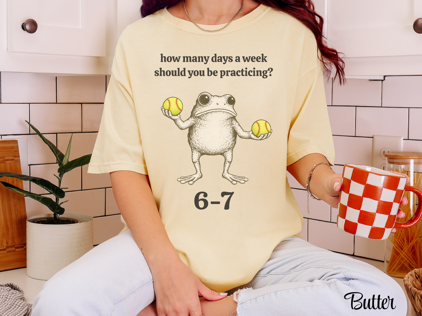 Funny Softball Shirt 6–7 Reps Practice Tee | Softball Humor T Shirt | Softball Player Shirt | Softball Gift