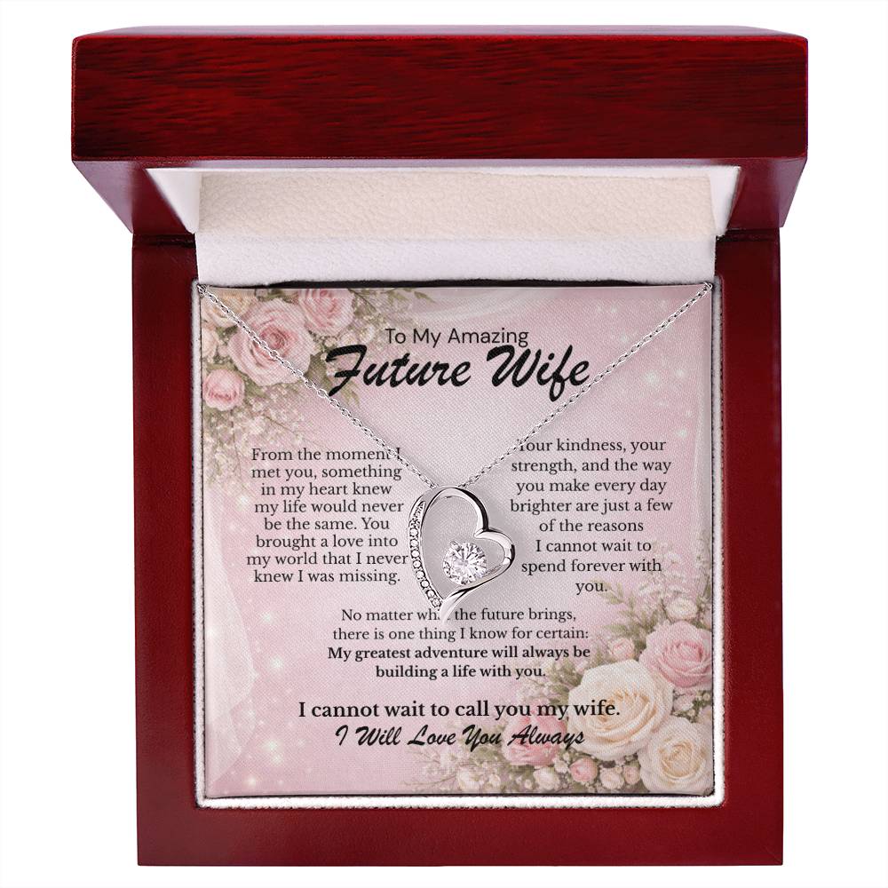 To My Amazing Future Wife – I Will Always Choose You 💖 | Romantic Necklace Gift