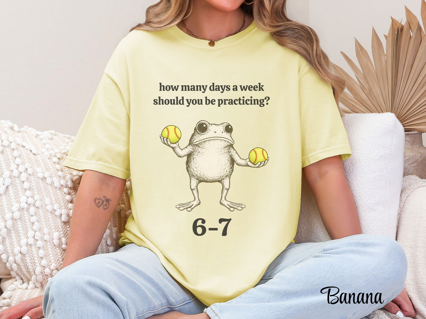 Funny Softball Shirt 6–7 Reps Practice Tee | Softball Humor T Shirt | Softball Player Shirt | Softball Gift