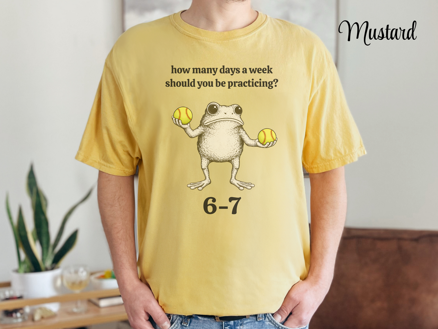 Funny Softball Shirt 6–7 Reps Practice Tee | Softball Humor T Shirt | Softball Player Shirt | Softball Gift