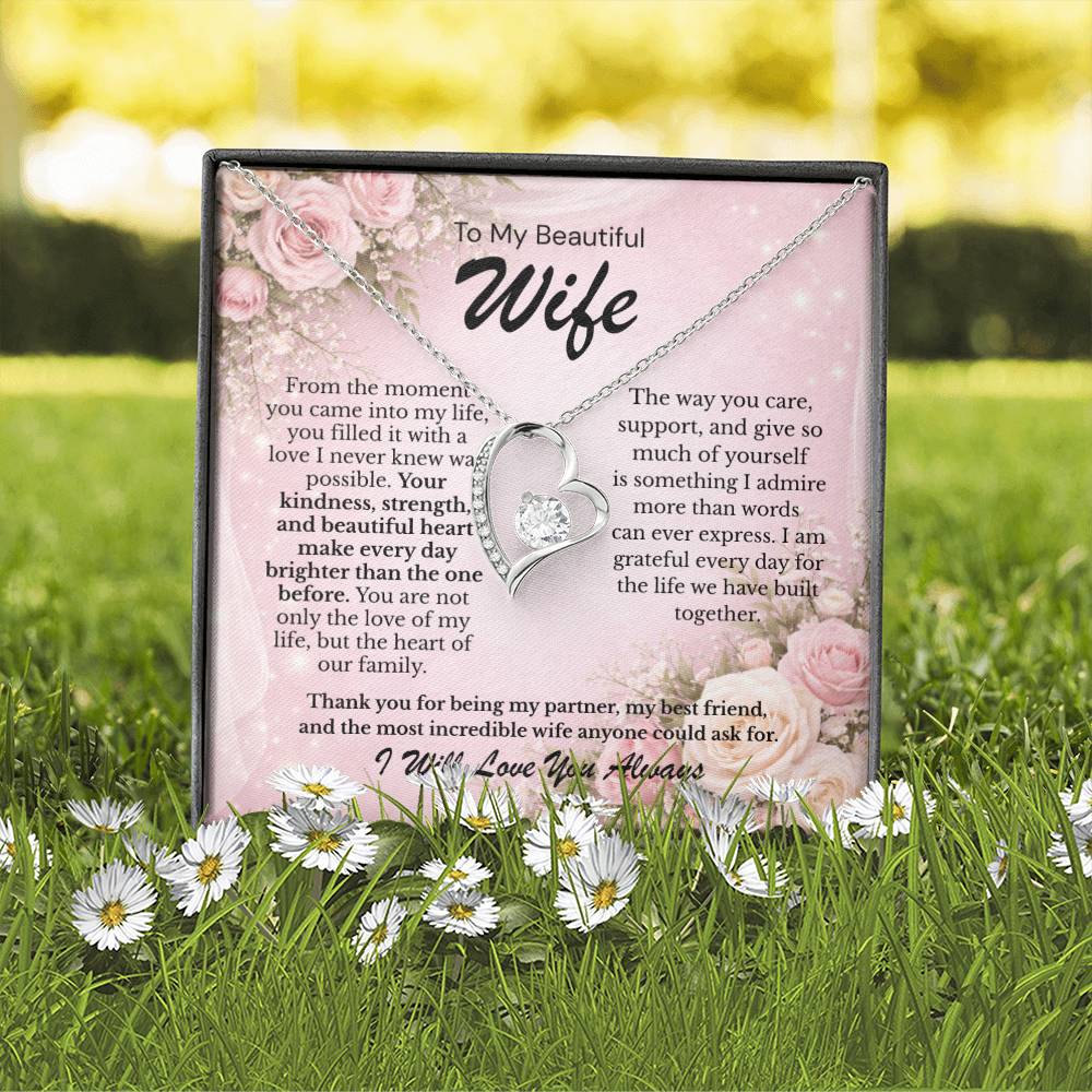 To My Beautiful Wife – I Will Love You Forever 💖 | Romantic Gift