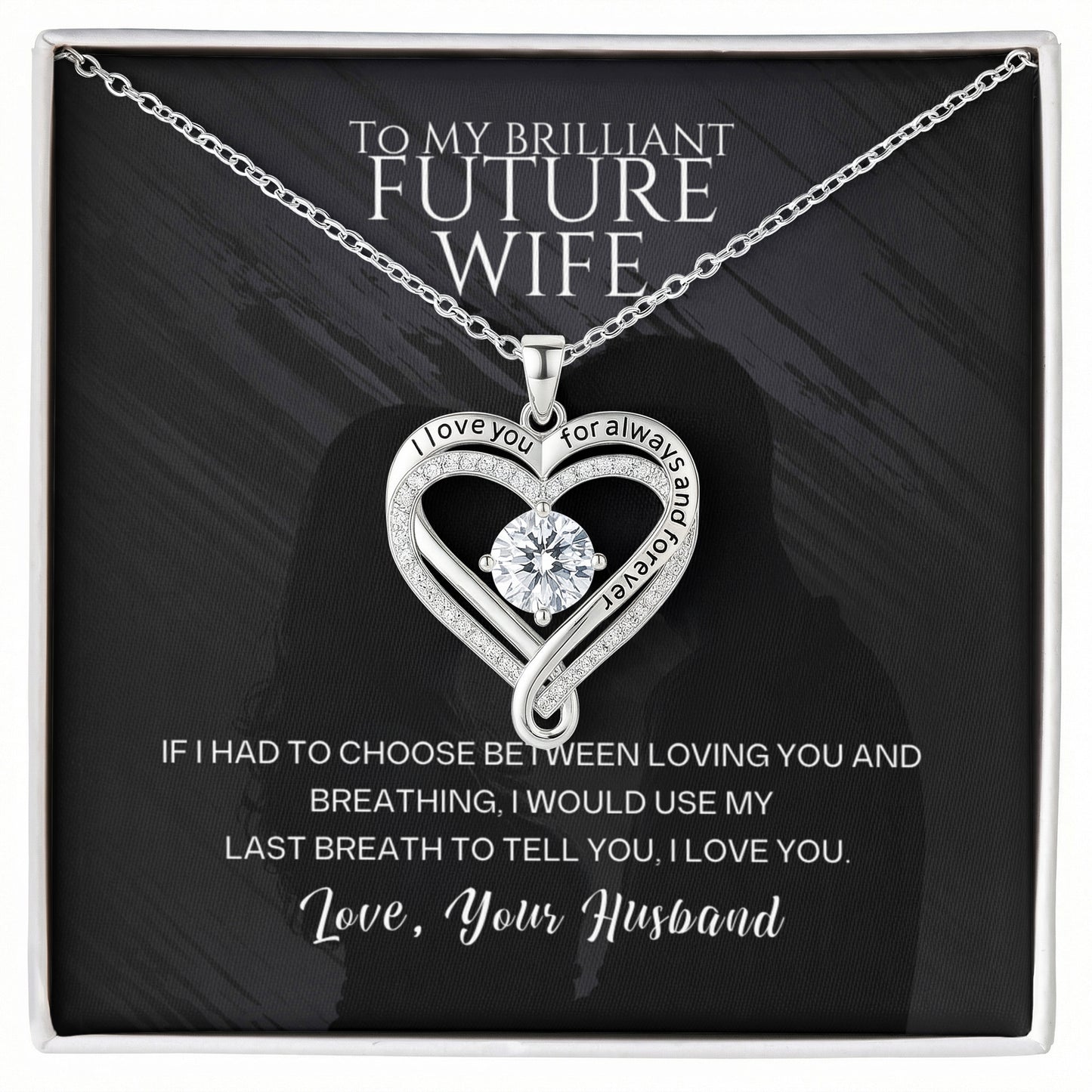 To My Brilliant Future Wife – You Mean Everything to Me 💖 | Romantic Gift from Husband