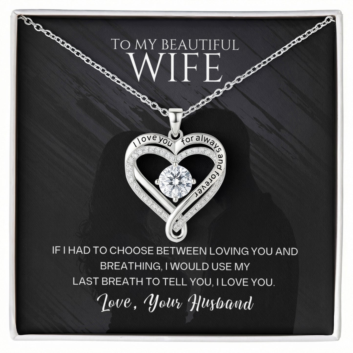 To My Beautiful Wife – I Will Love You Forever 💖 | Romantic Gift from Husband