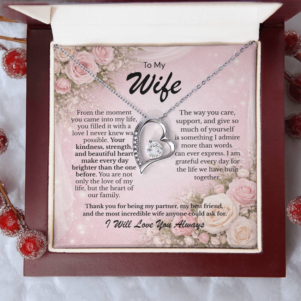 Wife – You Are My Forever gift - Romantic Gift