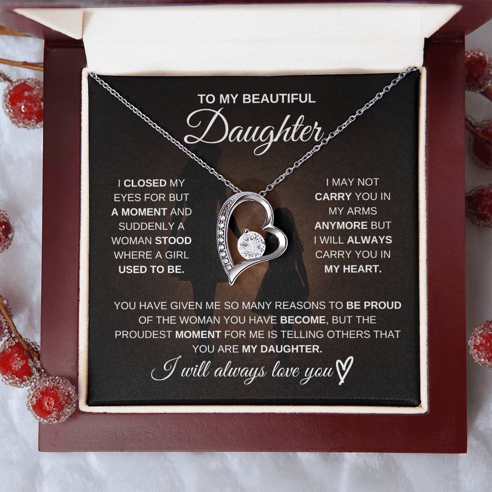 To My Beautiful Daughter – You Are My Greatest Gift 💖 | Necklace Gift from Mom