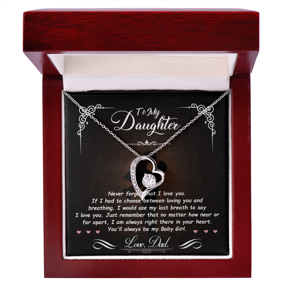 To My Daughter – You Are My Greatest Gift 💖 | Necklace Gift from Dad