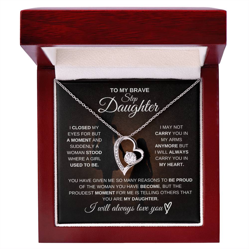 To My Brave Stepdaughter – Never Forget How Strong You Are 💖 | Gift from Mom
