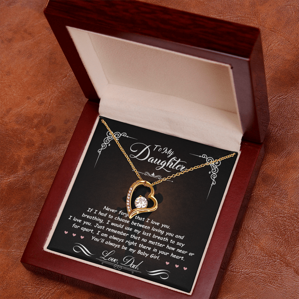 To My Daughter – You Are My Greatest Gift 💖 | Necklace Gift from Dad