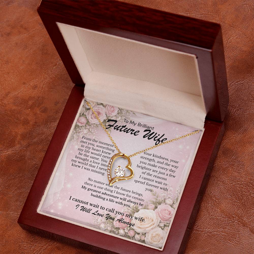 Brilliant Future Wife | Forever Love Necklace