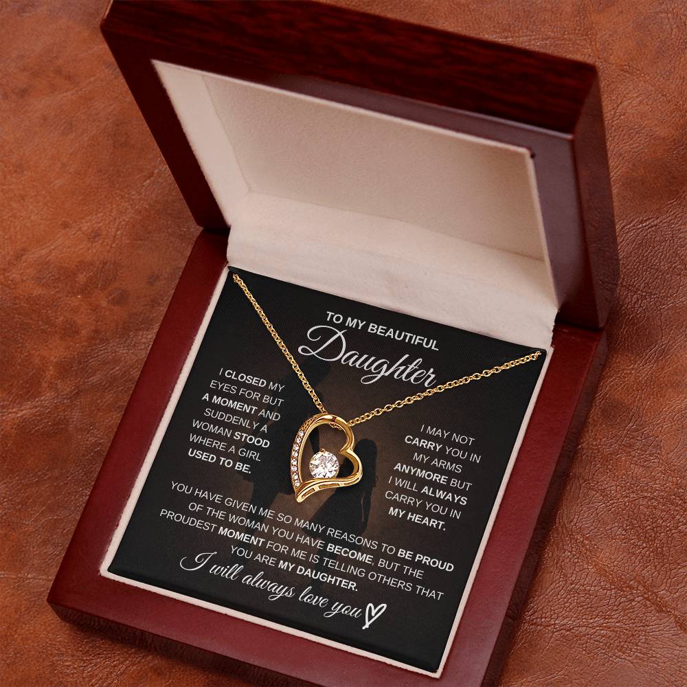 To My Beautiful Daughter – You Are My Greatest Gift 💖 | Necklace Gift from Mom