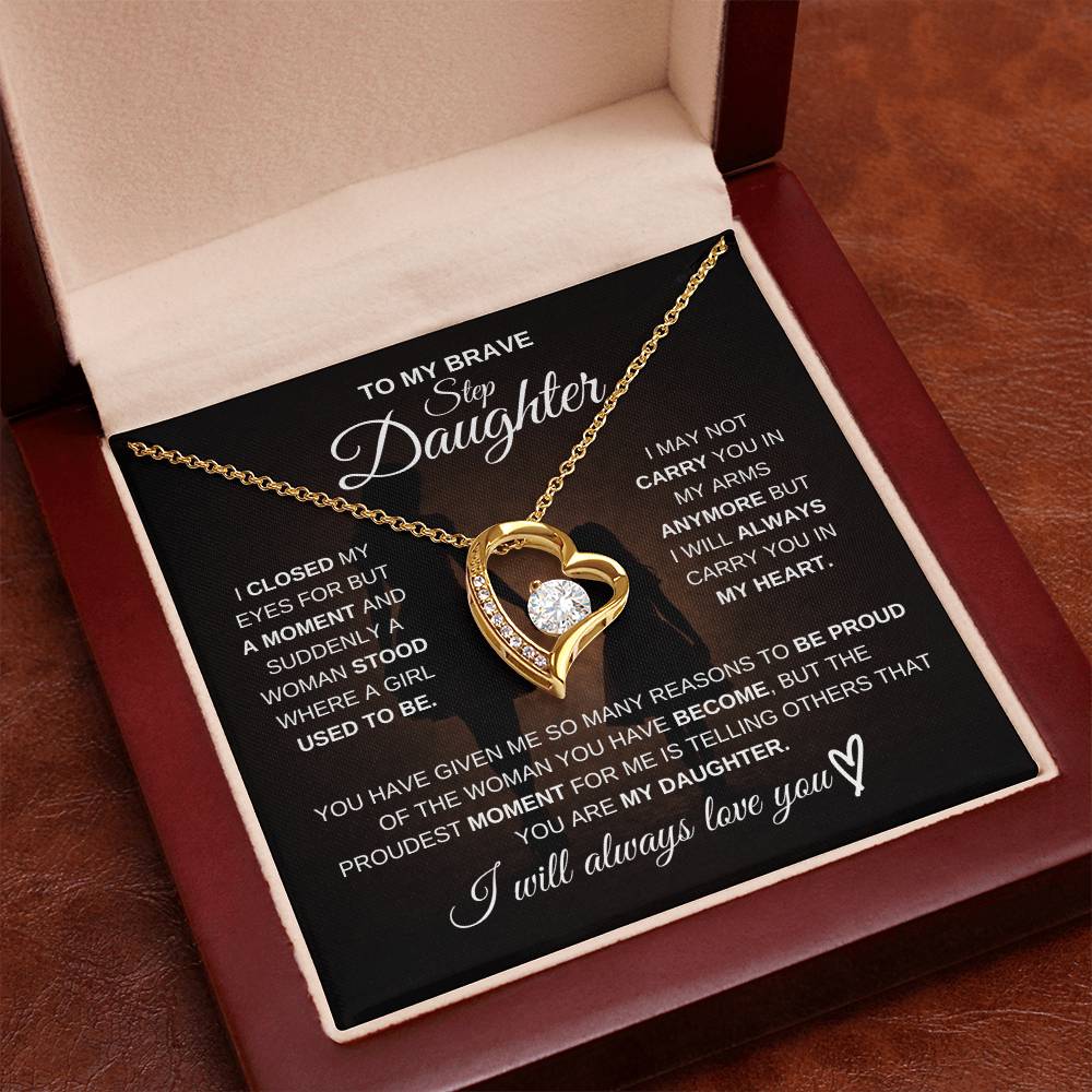 To My Brave Stepdaughter – Never Forget How Strong You Are 💖 | Gift from Mom