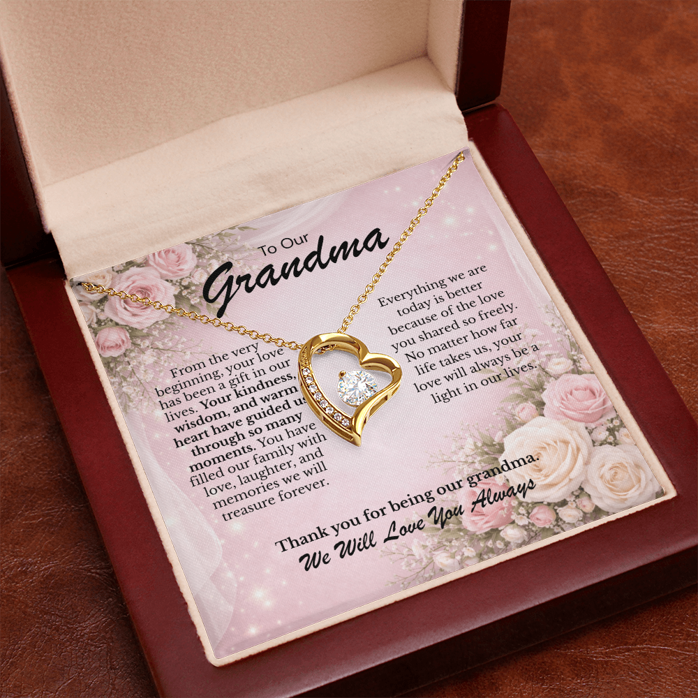 Sentimental Gift gift for Grandma – You Are Our Heart