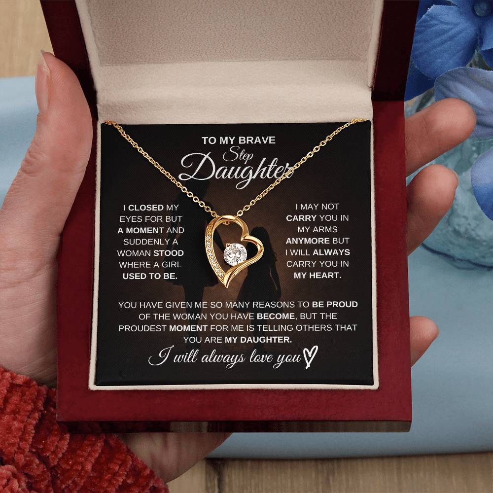 To My Brave Stepdaughter – Never Forget How Strong You Are 💖 | Gift from Mom
