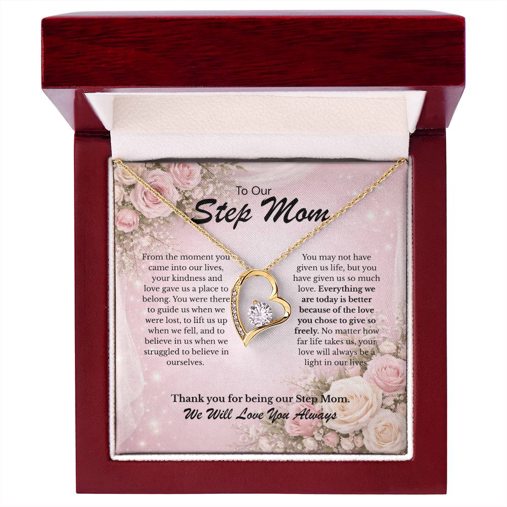 Sentimental Gift keepsake gift for Step Mom – You Mean So Much to Me