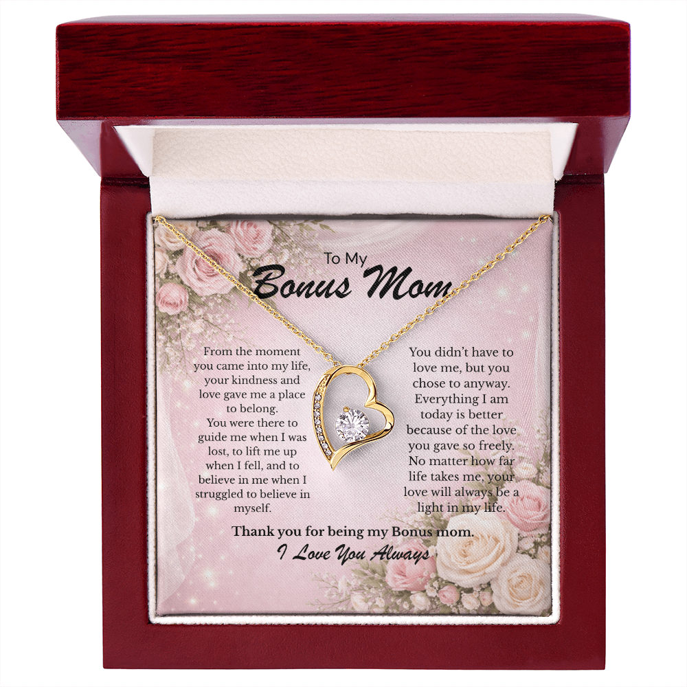 Sentimental Gift keepsake gift for Bonus Mom – You Are So Loved