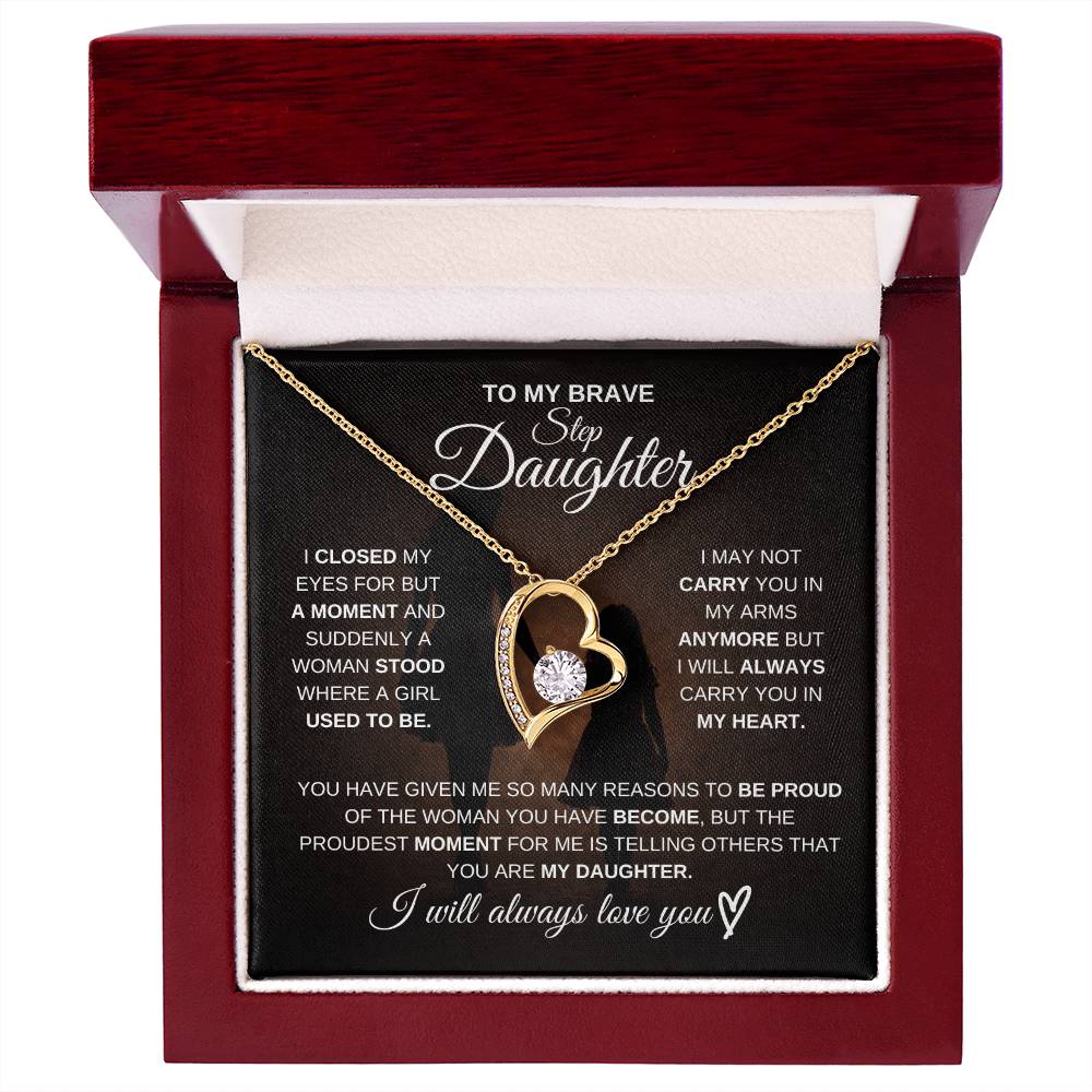 To My Brave Stepdaughter – Never Forget How Strong You Are 💖 | Gift from Mom