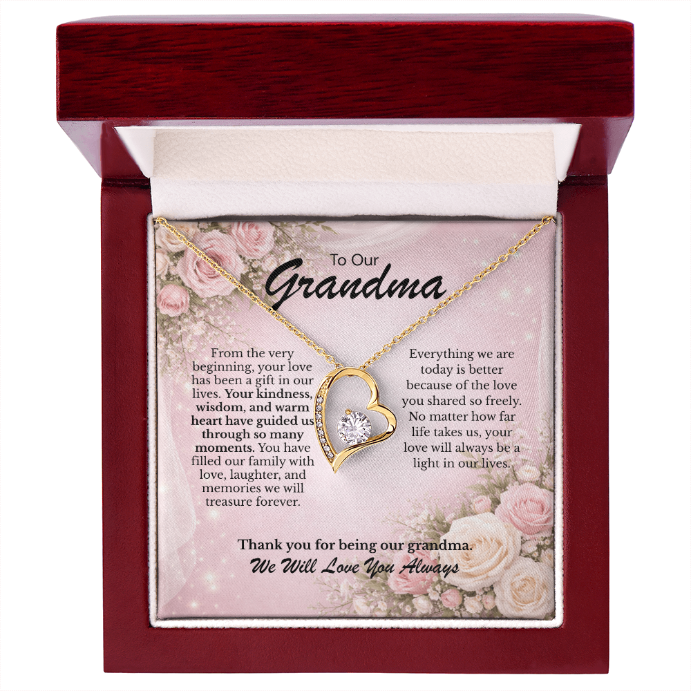 Sentimental Gift keepsake gift for Grandma – You Are Our Heart