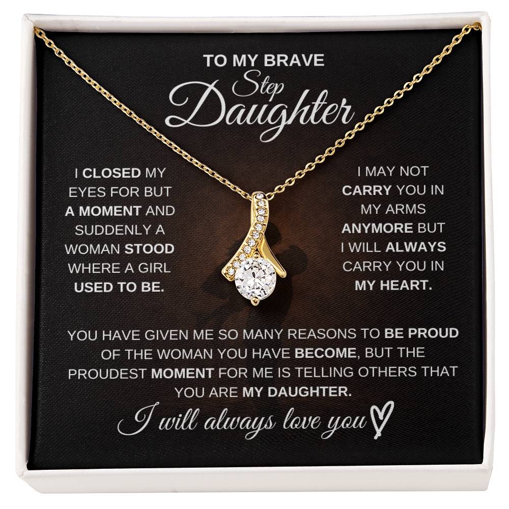 To My Brave Stepdaughter – Never Forget How Strong You Are 💖 | Gift from Dad