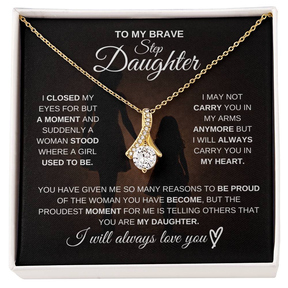 To My Brave Stepdaughter – Never Forget How Strong You Are 💖 | Gift from Mom