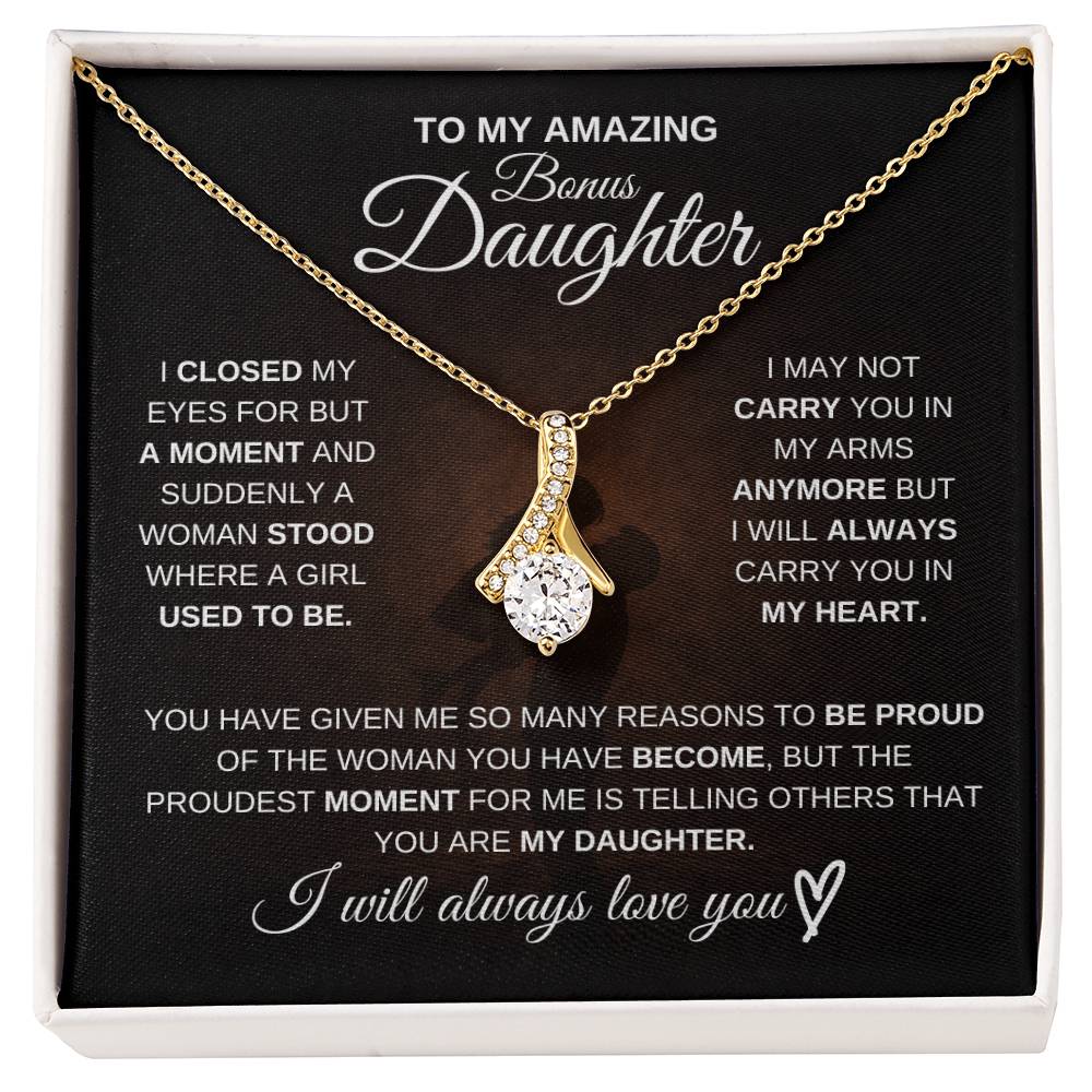 To My Amazing Bonus Daughter – You Mean Everything to Me 💖 | Gift from Dad