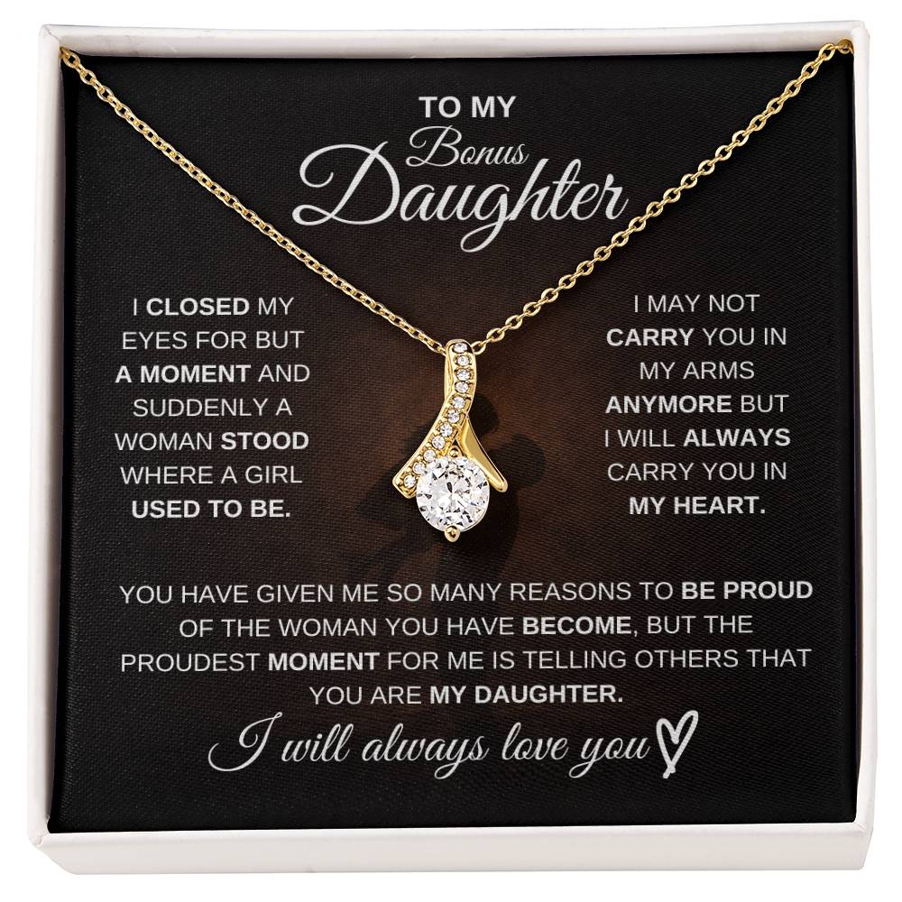 To My Bonus Daughter – I Will Always Be There for You 💖 | Gift from Dad