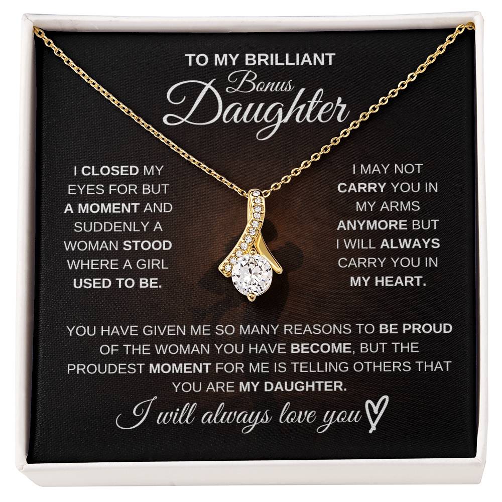 To My Brilliant Bonus Daughter – I’m So Proud of You 💖 | Gift from Dad