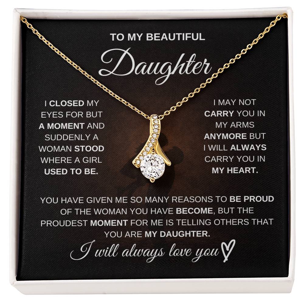 To My Beautiful Daughter – You Are My Greatest Gift 💖 | Necklace Gift from Dad