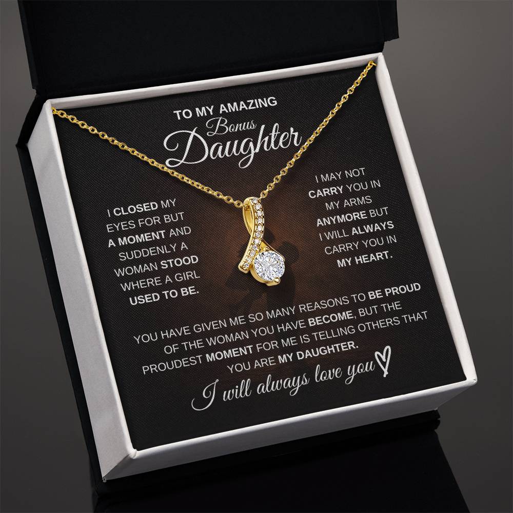 To My Amazing Bonus Daughter – You Mean Everything to Me 💖 | Gift from Dad