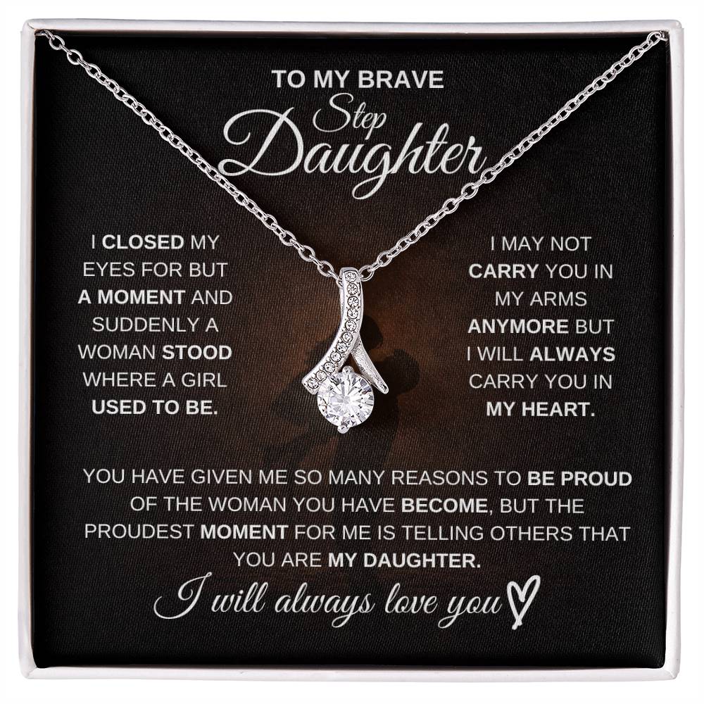 To My Brave Stepdaughter – Never Forget How Strong You Are 💖 | Gift from Dad