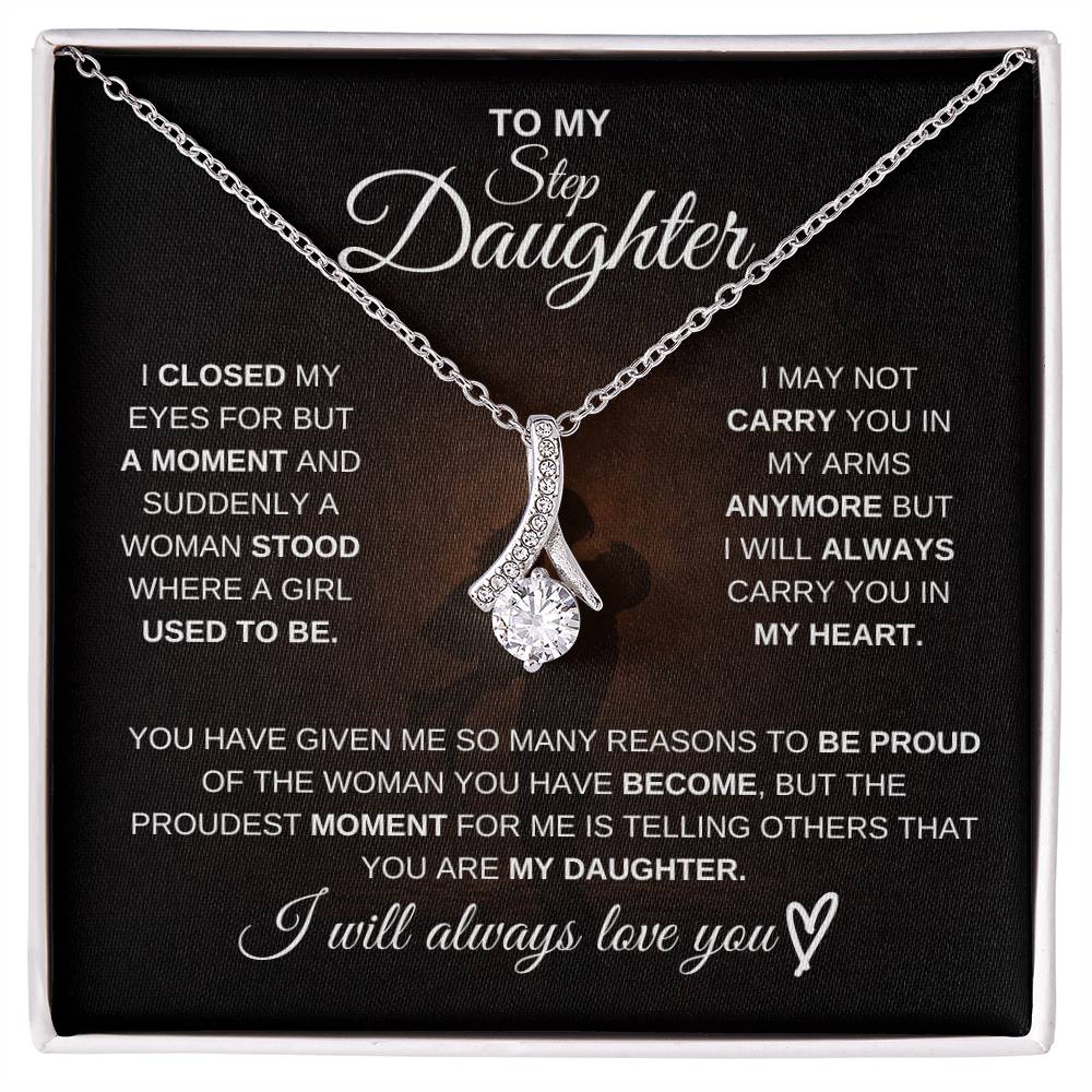 To My Stepdaughter – I Will Always Be There for You 💖 | Gift from Dad