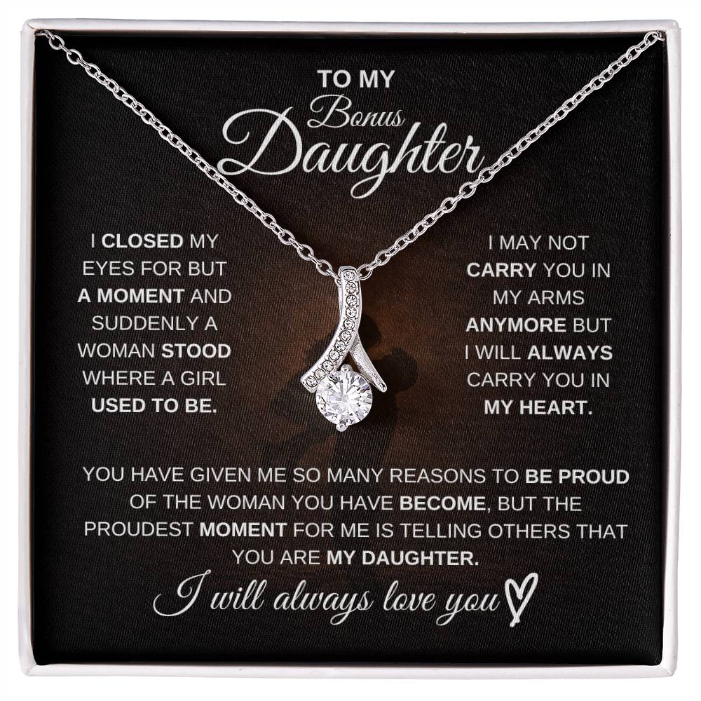 To My Bonus Daughter – I Will Always Be There for You 💖 | Gift from Dad