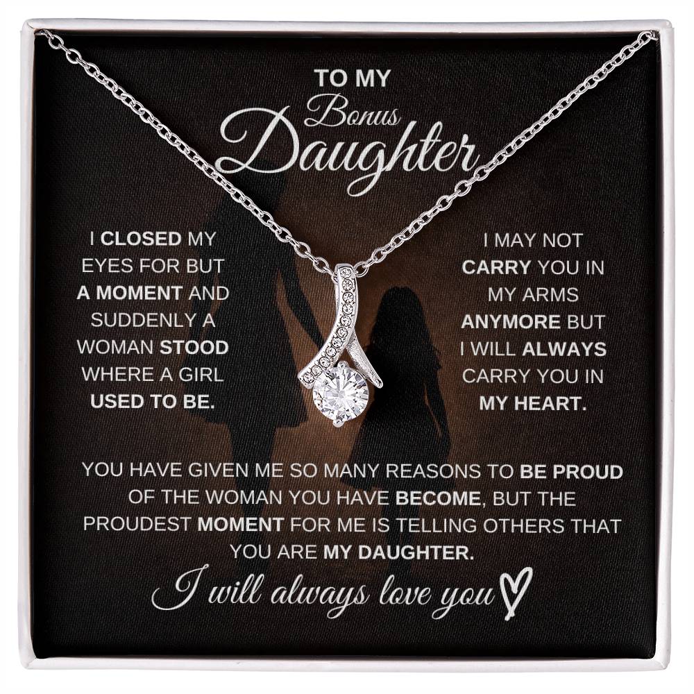 To My Bonus Daughter – I Will Always Be There for You 💖 | Gift from Mom