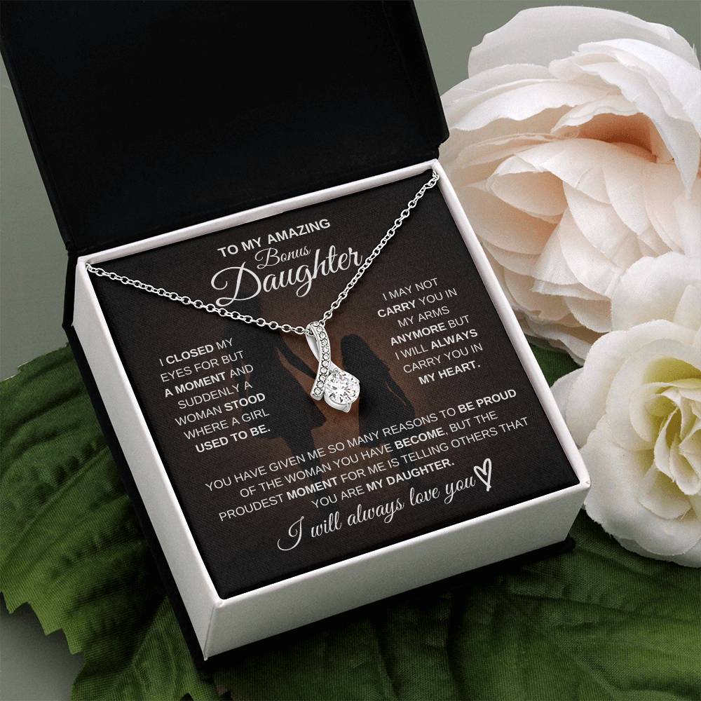 To My Amazing Bonus Daughter – You Mean Everything to Me 💖 | Gift from Mom