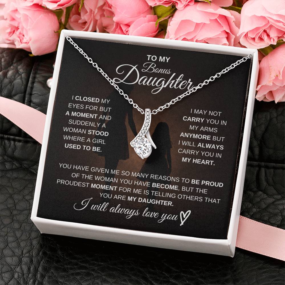 To My Bonus Daughter – I Will Always Be There for You 💖 | Gift from Mom