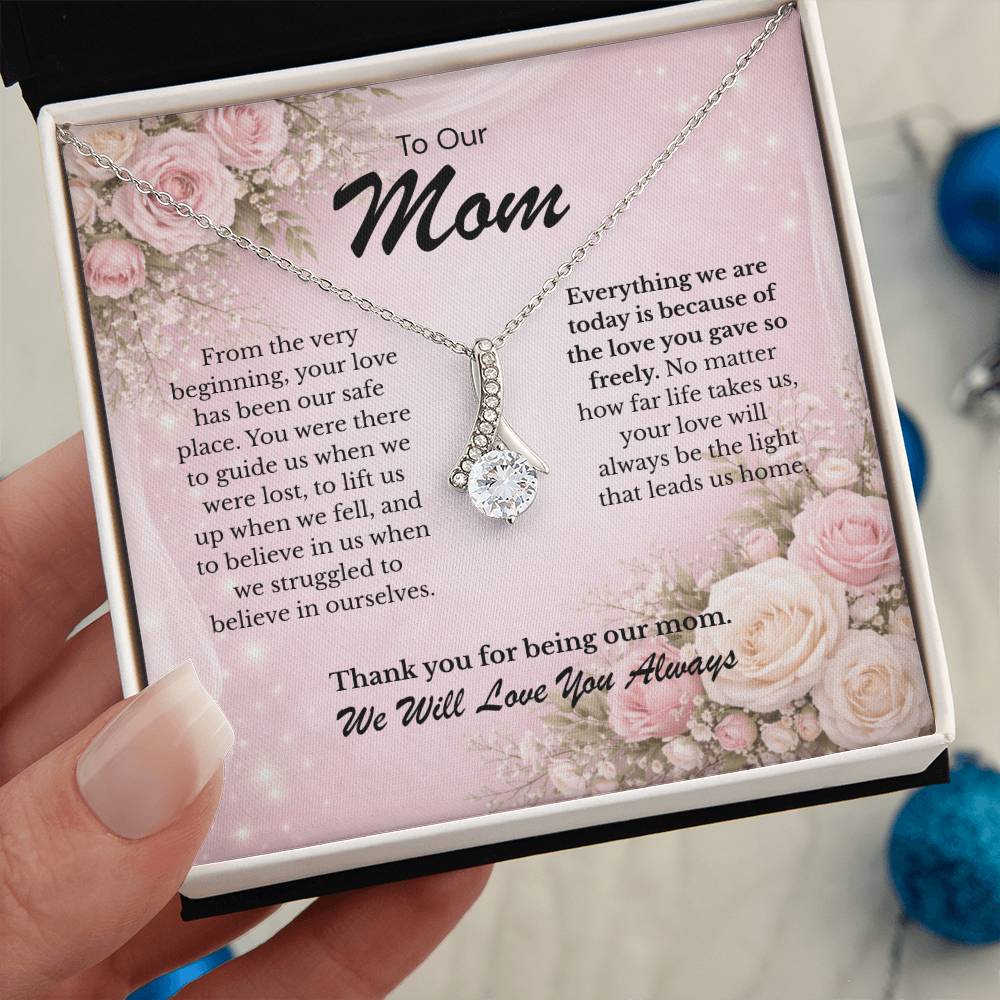 Gift for Mom – Thank You for Everything 💖 | Necklace from Family