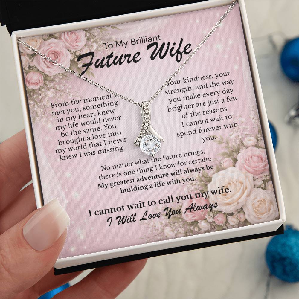 To My Brilliant Future Wife – You Mean Everything to Me 💖 | Romantic Gift