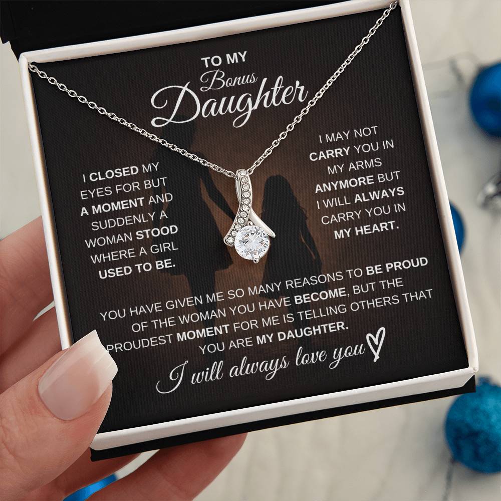 To My Bonus Daughter – I Will Always Be There for You 💖 | Gift from Mom