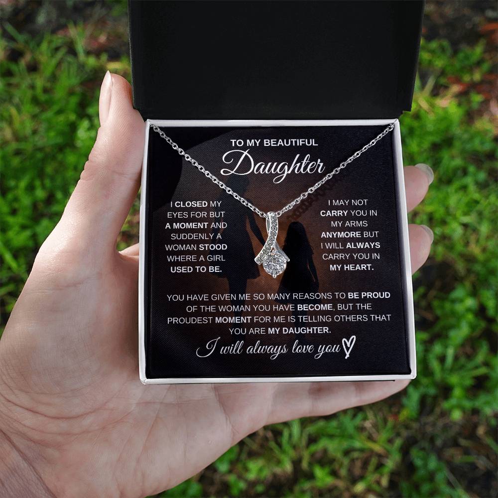 To My Beautiful Daughter – You Are My Greatest Gift 💖 | Necklace Gift from Mom