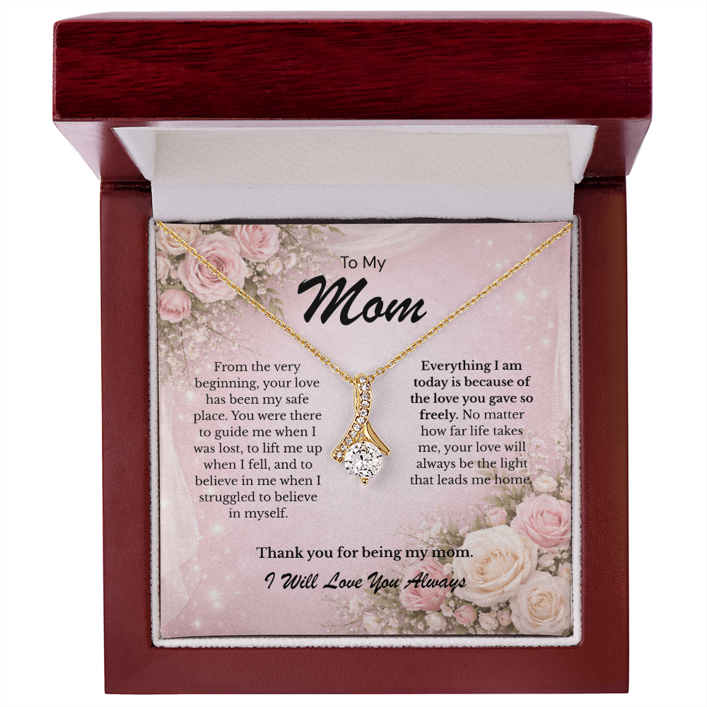 Gift For Mom Necklace - Alluring Beauty Necklace Jewelry Gift