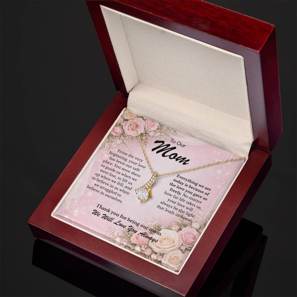 Gift For Mom Necklace - Alluring Beauty Necklace Jewelry Gift