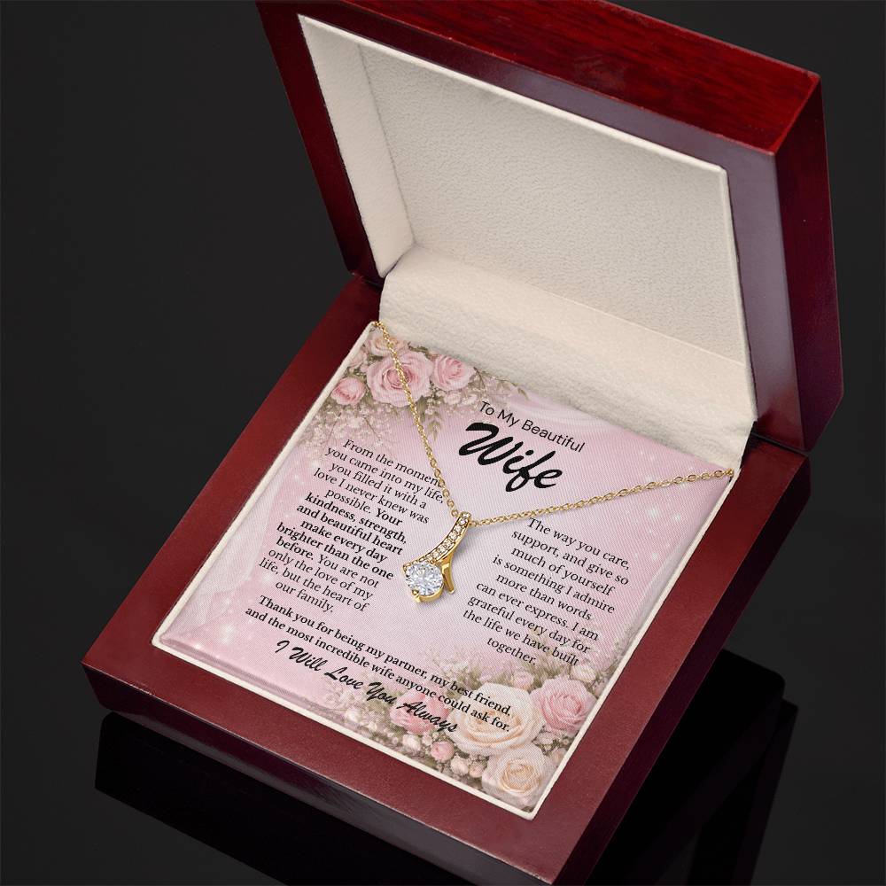 To My Beautiful Wife – I Will Love You Forever 💖 | Romantic Gift