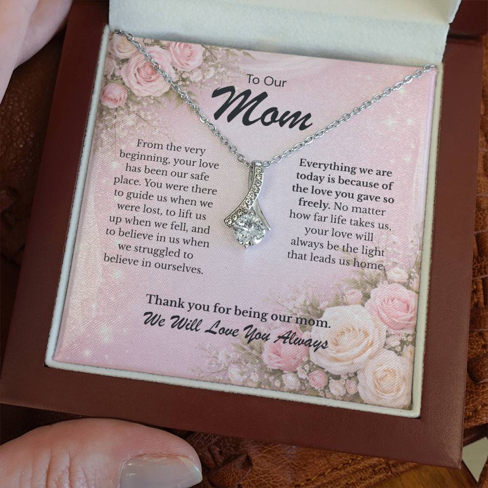 Gift for Mom – Thank You for Everything 💖 | Necklace from Family